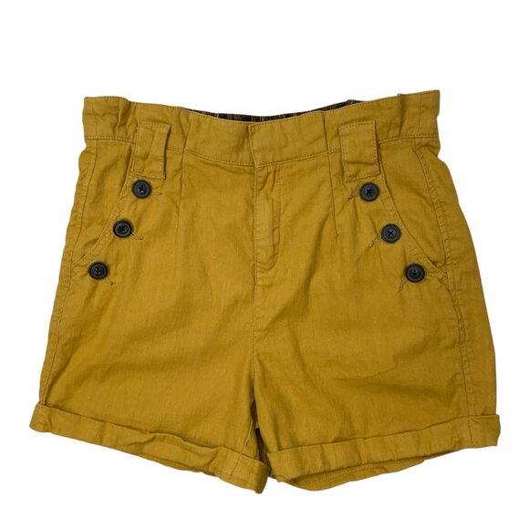 Anthropologie Pants - Anthropologie Daughters Of The Liberation Linen Blend Shorts 6